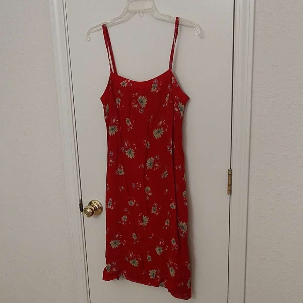 Red dress